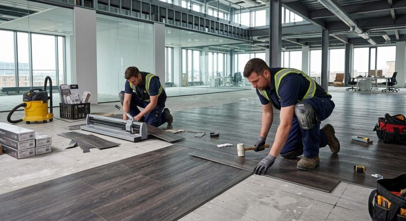 Our team working on Flooring Service projects in Danvers, MA