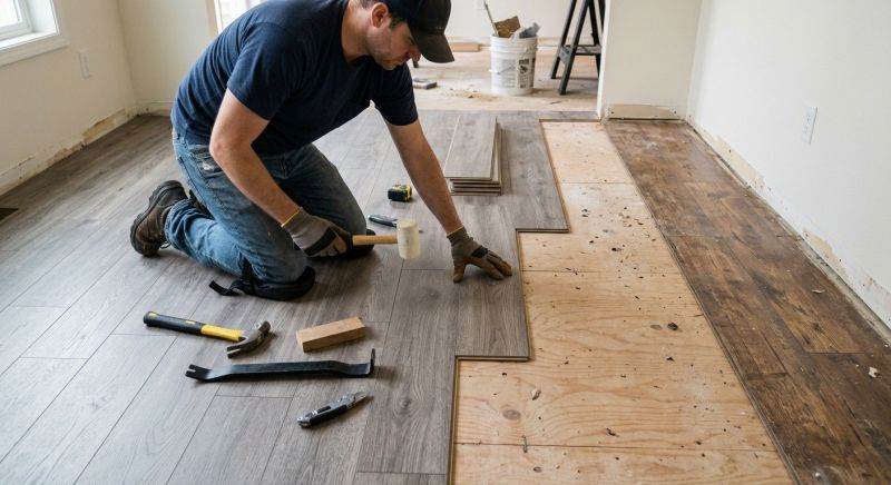 Laminate Floor Installation in Beverly, MA