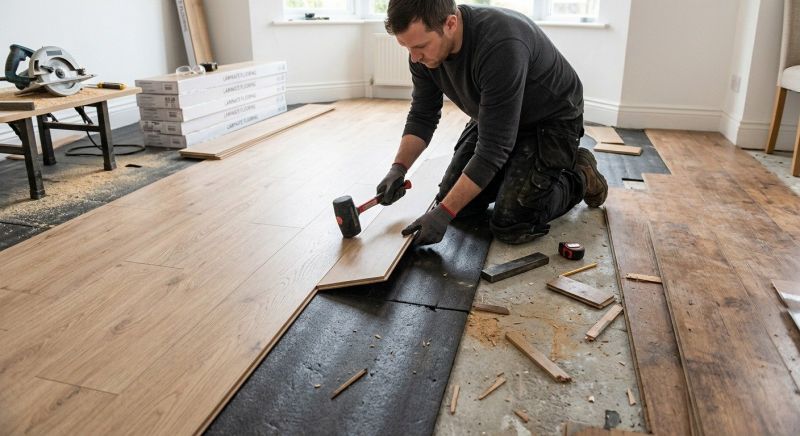 Laminate Floor Installation in Chelsea, MA