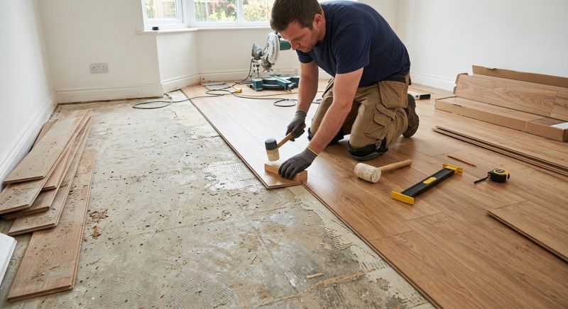 Laminate Floor Replacement in Haverhill, MA