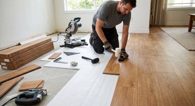 Laminate Floor Replacement in Hyde Park, MA