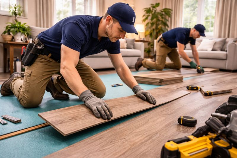 Laminate Floor Replacement in Seabrook, NH