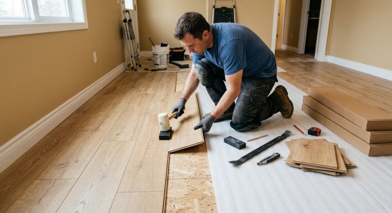 Laminate Tile Installation in Danvers, MA
