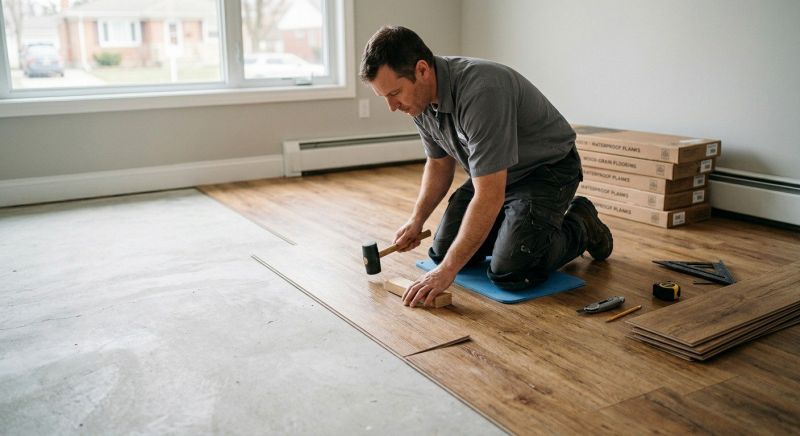 Linoleum Floor Installation in Essex County, MA
