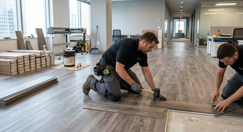 Linoleum Floor Installation in Georgetown, MA