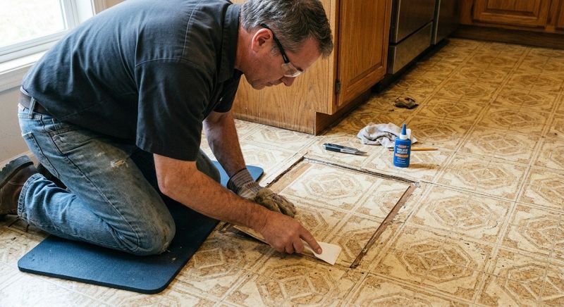 Linoleum Floor Installation in Danvers, MA