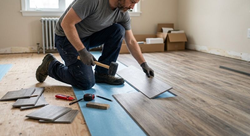Linoleum Floor Installation in Salem, NH