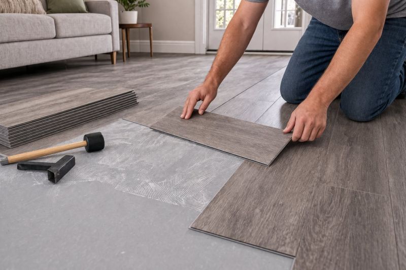 Luxury Vinyl Tile Installation in Hampstead, NH