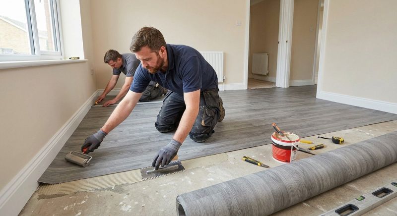Sheet Flooring Installation in Boston, MA