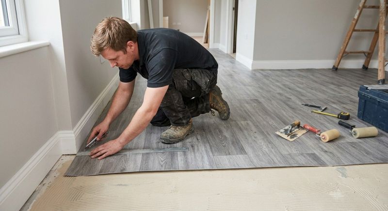 Sheet Flooring Installation in Brookline, MA