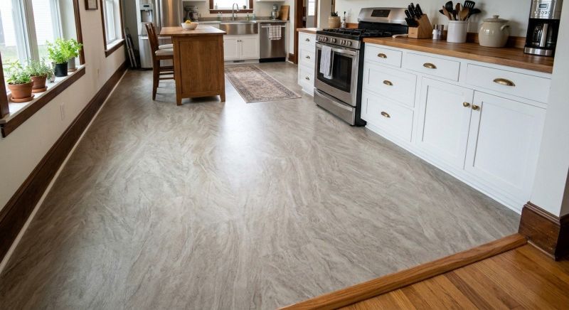 Sheet Linoleum Installation in Danvers, MA