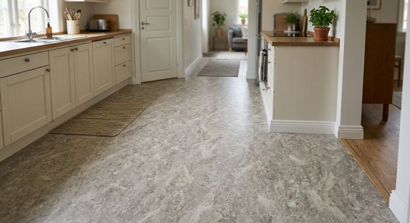 Sheet Linoleum Installation in Milton, MA