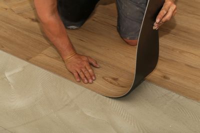 Sheet Linoleum Installation in Roslindale, MA