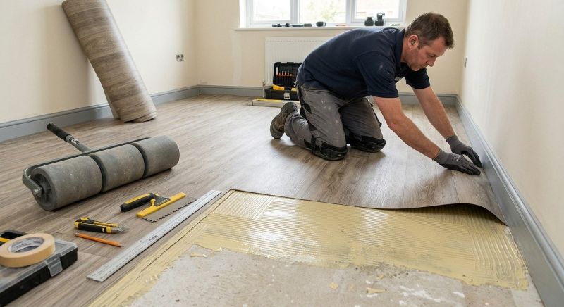 Sheet Vinyl Installation in Lawrence, MA