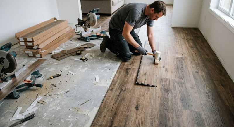 Vinyl Flooring Installation in Salem, NH