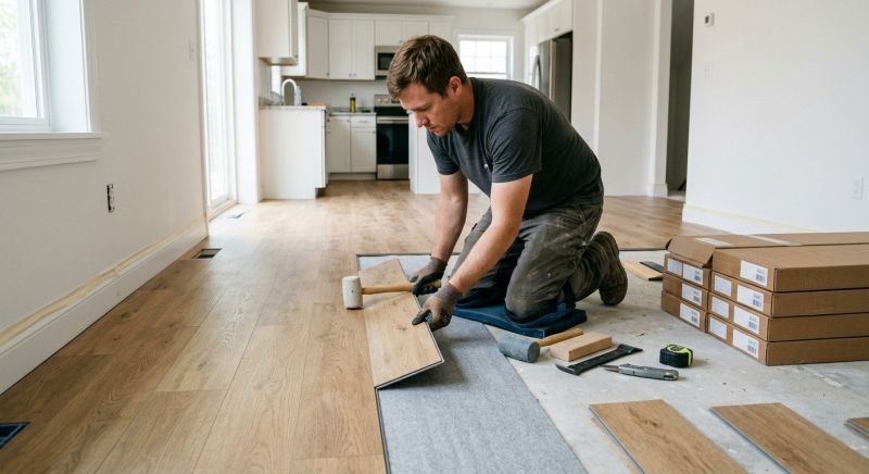 Vinyl Flooring Installation in Stoneham, MA