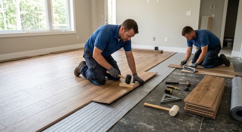 Vinyl Flooring Installation in Tewksbury, MA