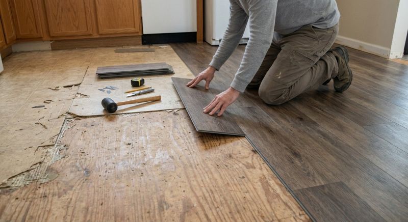 Vinyl Tile Replacement in Danvers, MA