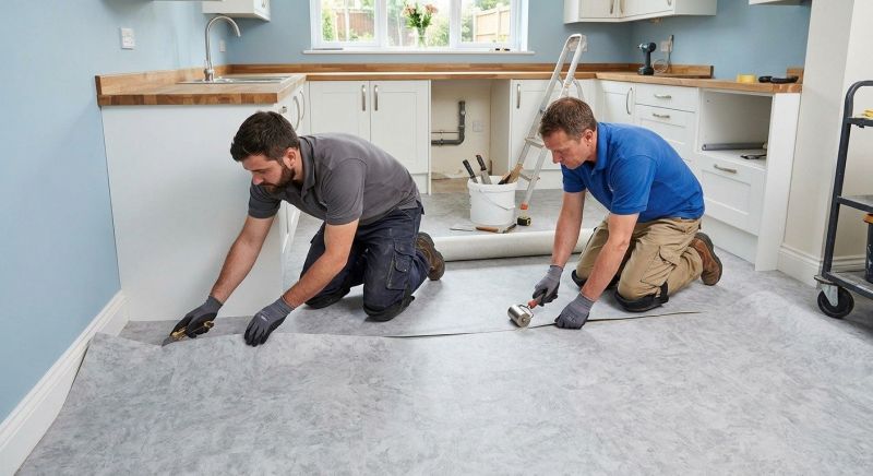 Linoleum Floor Installation in Weymouth, MA