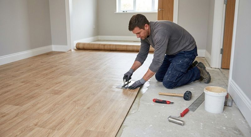 Vinyl Flooring Installation in Reading, MA